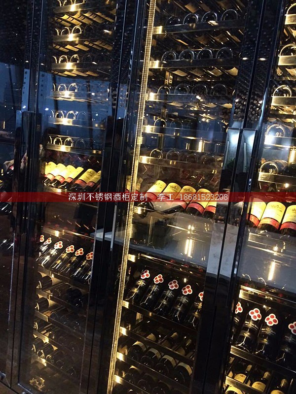 不銹鋼酒柜定制-深圳市蕰莎酒柜酒窖有限公司 李工 186-8152-3208