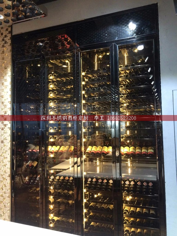 不銹鋼酒柜定制-深圳市蕰莎酒柜酒窖有限公司 李工 186-8152-3208