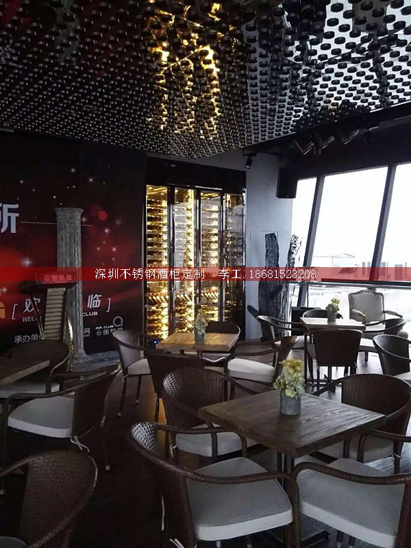 不銹鋼酒柜定制-深圳市蕰莎酒柜酒窖有限公司 李工 186-8152-3208