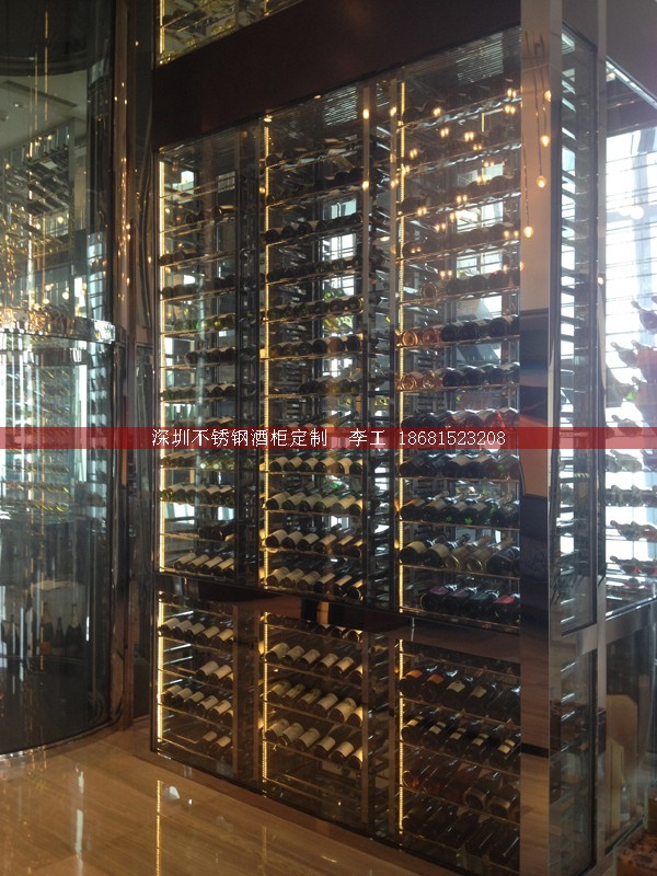 不銹鋼酒柜定制-深圳市蕰莎酒柜酒窖有限公司 李工 186-8152-3208