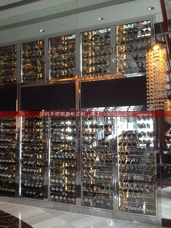 不銹鋼酒柜定制-深圳市蕰莎酒柜酒窖有限公司 李工 186-8152-3208