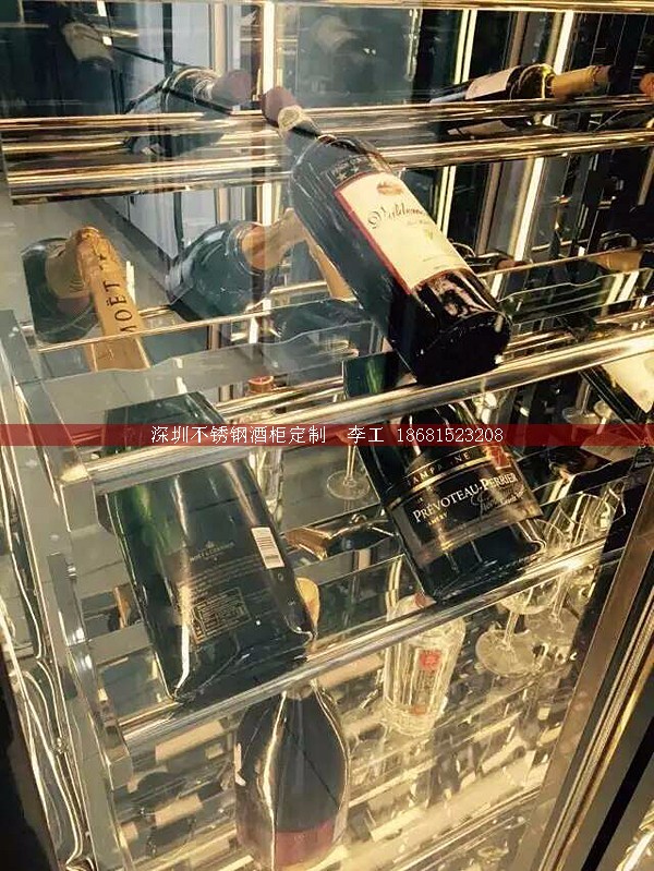 不銹鋼酒柜定制-深圳市蕰莎酒柜酒窖有限公司 李工 186-8152-3208