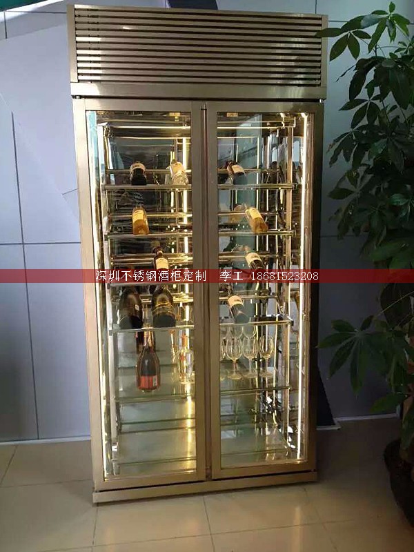 不銹鋼酒柜定制-深圳市蕰莎酒柜酒窖有限公司 李工 186-8152-3208