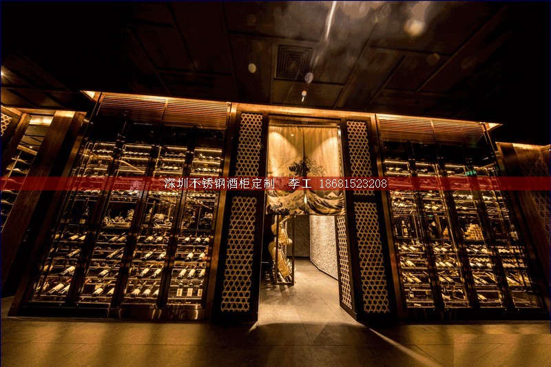 不銹鋼酒柜定制-深圳市蕰莎酒柜酒窖有限公司 李工 186-8152-3208