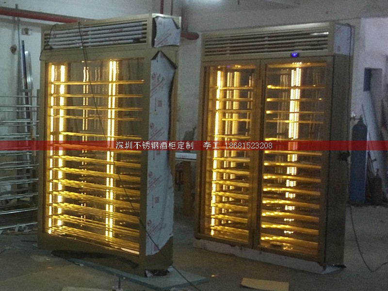 不銹鋼酒柜定制-深圳市蕰莎酒柜酒窖有限公司 李工 186-8152-3208