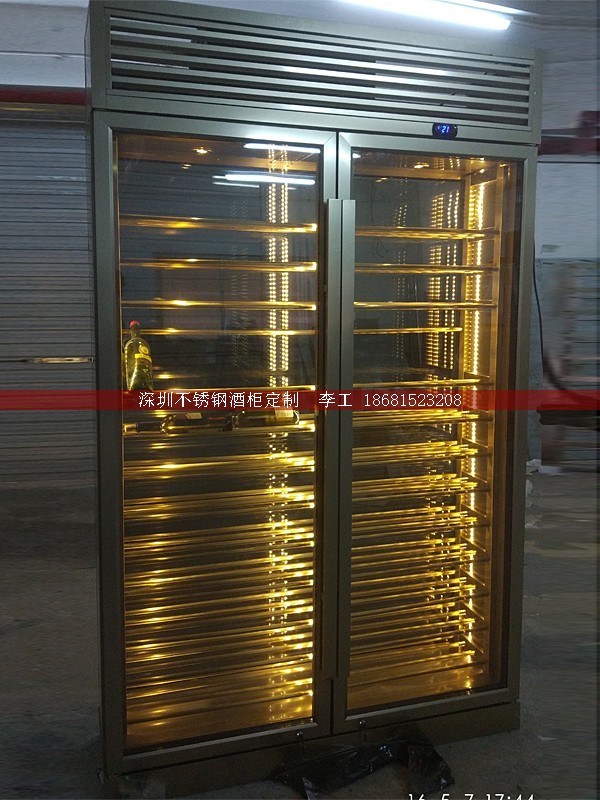 不銹鋼酒柜定制-深圳市蕰莎酒柜酒窖有限公司 李工 186-8152-3208