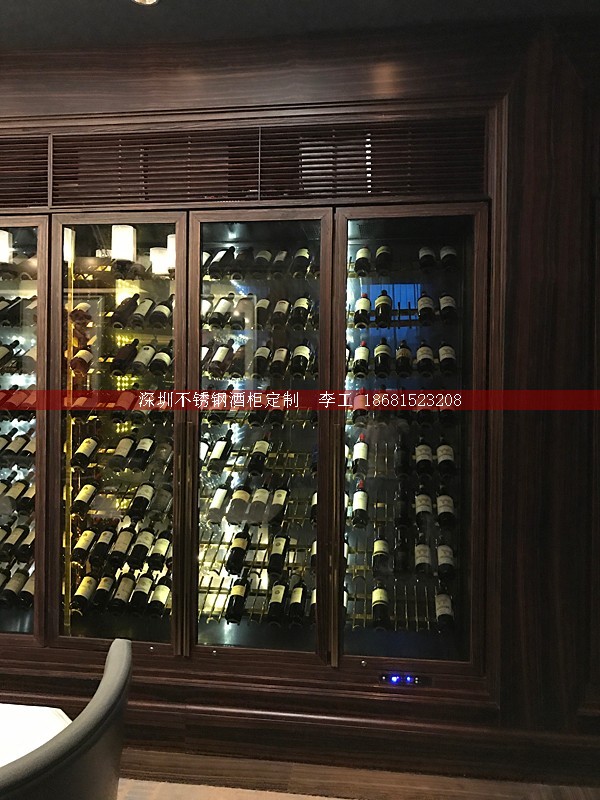 不銹鋼酒柜定制-深圳市蕰莎酒柜酒窖有限公司 李工 186-8152-3208