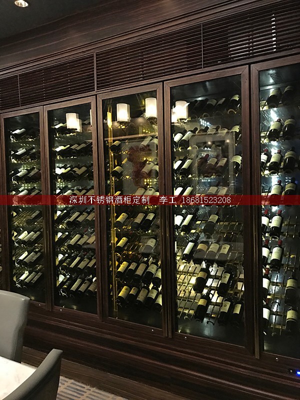 不銹鋼酒柜定制-深圳市蕰莎酒柜酒窖有限公司 李工 186-8152-3208