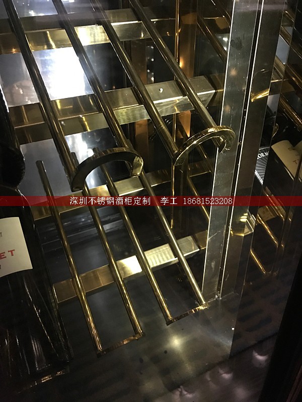 不銹鋼酒柜定制-深圳市蕰莎酒柜酒窖有限公司 李工 186-8152-3208
