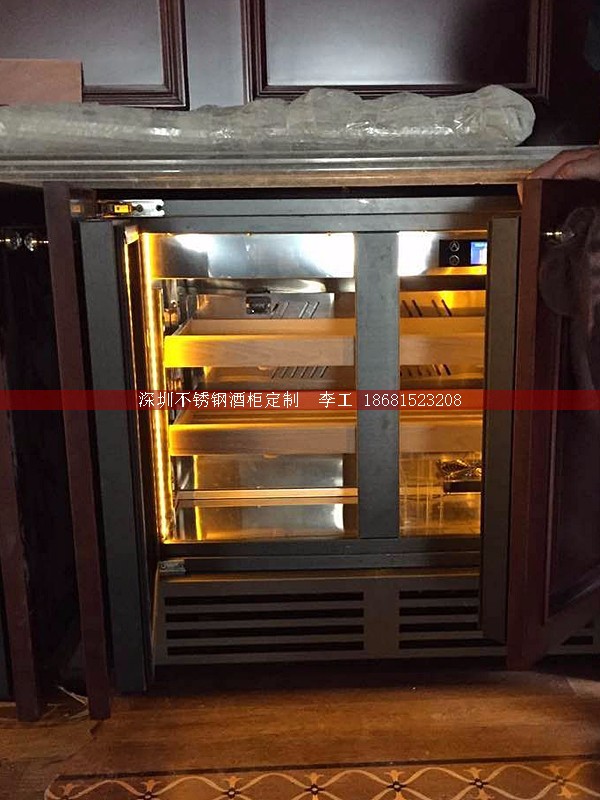不銹鋼酒柜定制-深圳市蕰莎酒柜酒窖有限公司 李工 186-8152-3208