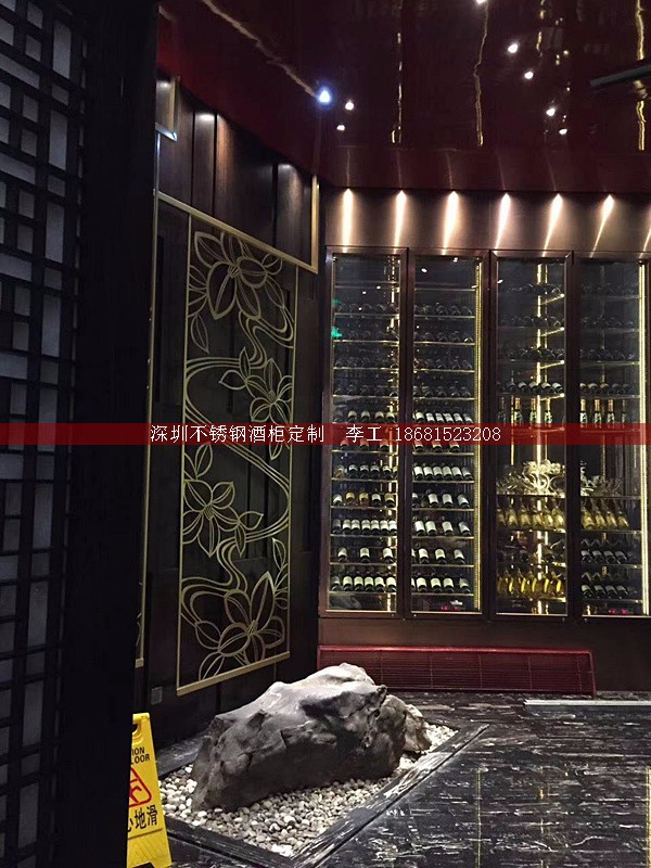不銹鋼酒柜定制-深圳市蕰莎酒柜酒窖有限公司 李工 186-8152-3208