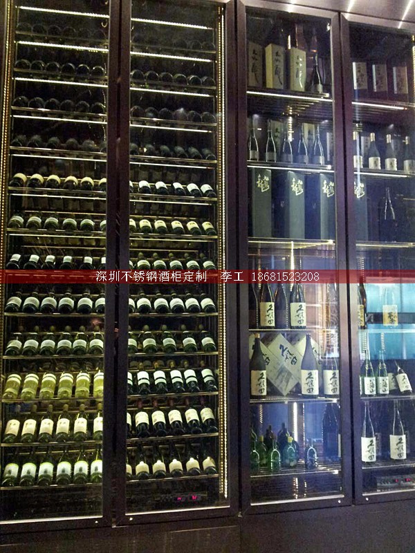 不銹鋼酒柜定制-深圳市蕰莎酒柜酒窖有限公司 李工 186-8152-3208