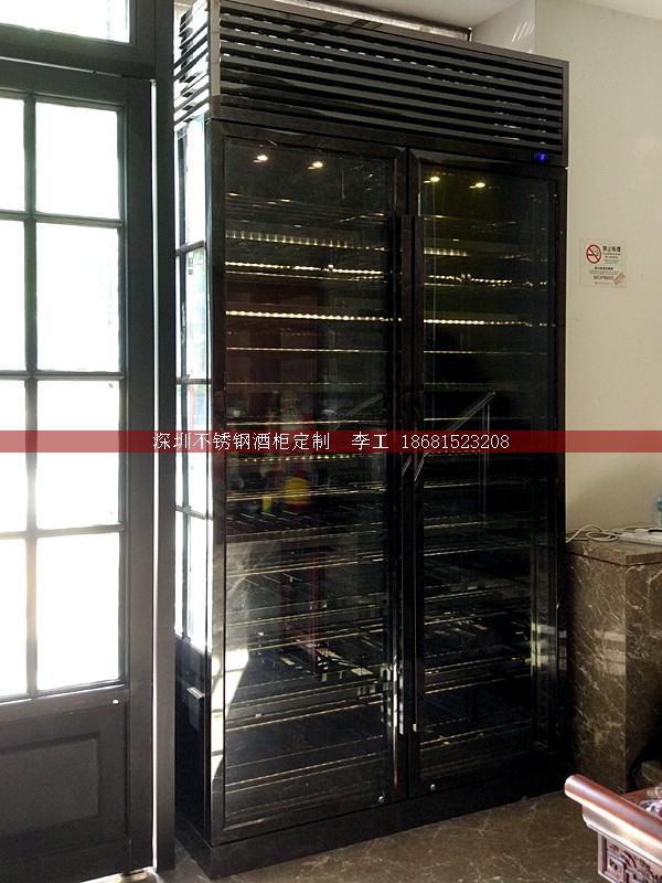 不銹鋼酒柜定制-深圳市蕰莎酒柜酒窖有限公司 李工 186-8152-3208