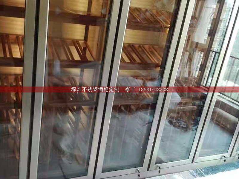 不銹鋼酒柜定制-深圳市蕰莎酒柜酒窖有限公司 李工 186-8152-3208