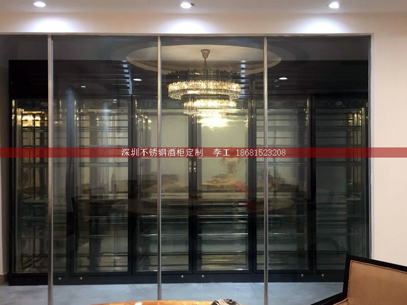 不銹鋼酒柜定制-深圳市蕰莎酒柜酒窖有限公司 李工 186-8152-3208