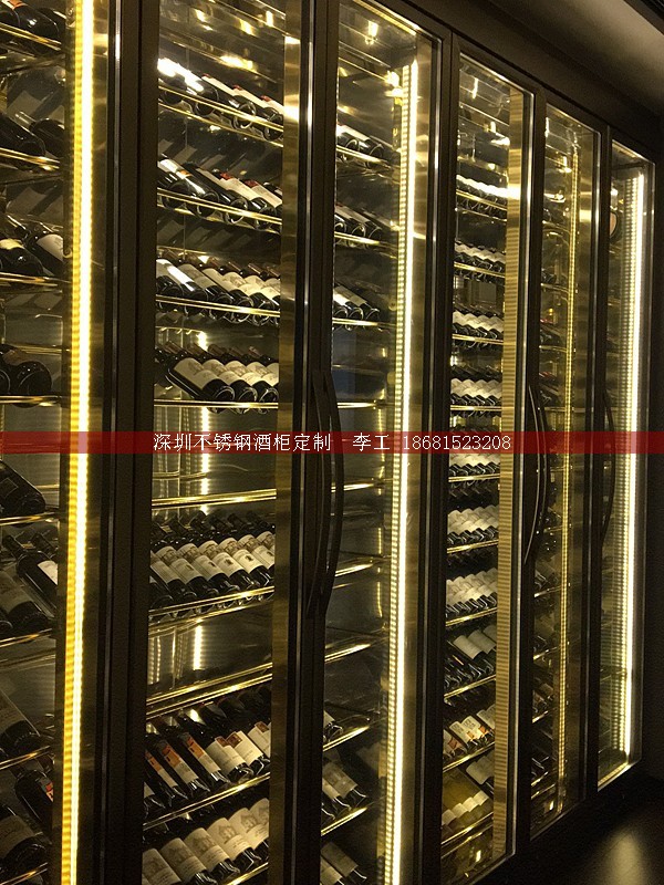 不銹鋼酒柜定制-深圳市蕰莎酒柜酒窖有限公司 李工 186-8152-3208