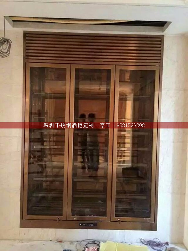 不銹鋼酒柜定制-深圳市蕰莎酒柜酒窖有限公司 李工 186-8152-3208