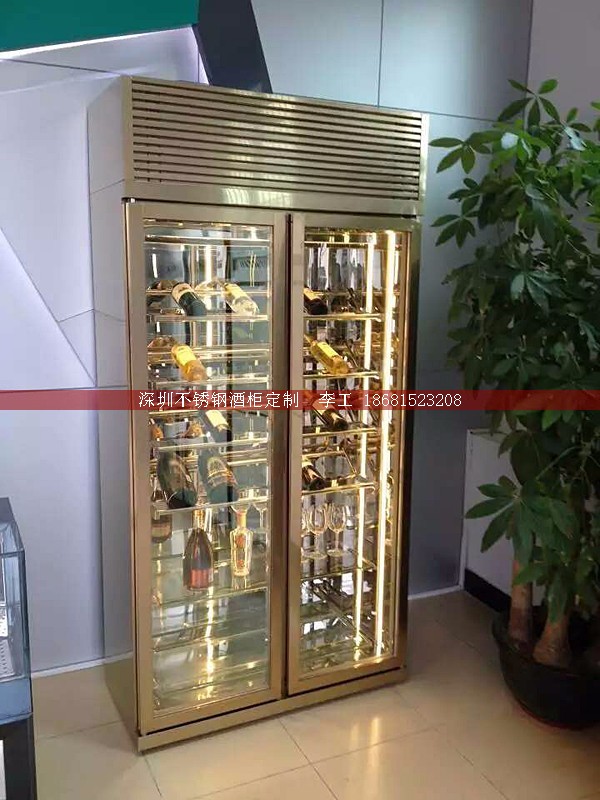 不銹鋼酒柜定制-深圳市蕰莎酒柜酒窖有限公司 李工 186-8152-3208