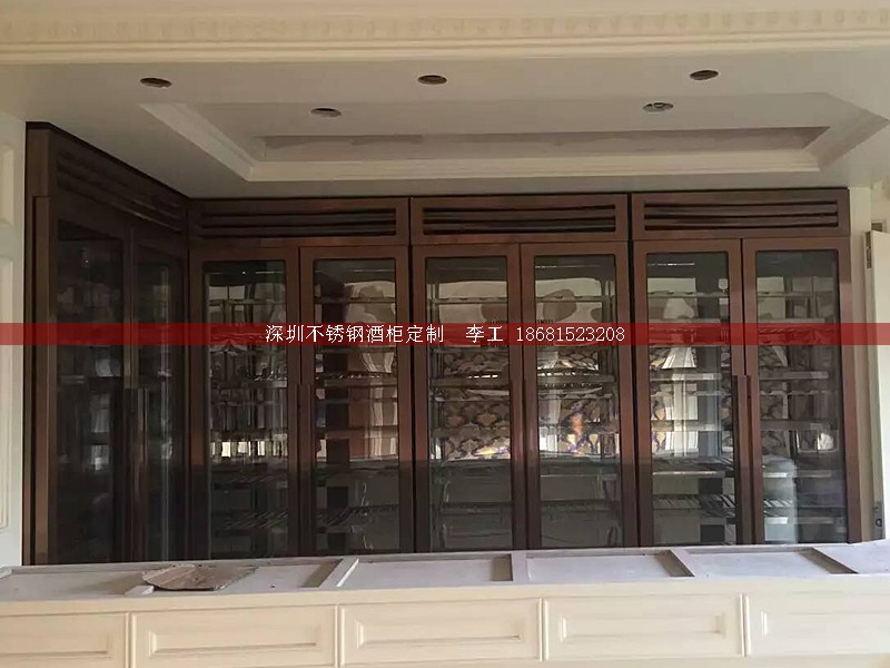 不銹鋼酒柜定制-深圳市蕰莎酒柜酒窖有限公司 李工 186-8152-3208