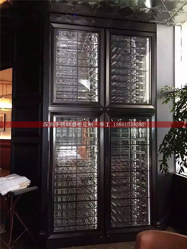 不銹鋼酒柜定制-深圳市蕰莎酒柜酒窖有限公司 李工 186-8152-3208