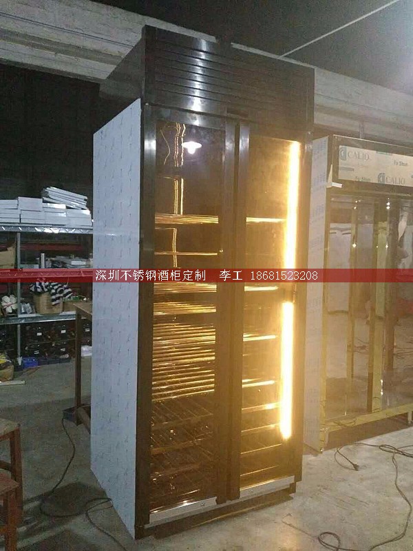 不銹鋼酒柜定制-深圳市蕰莎酒柜酒窖有限公司 李工 186-8152-3208