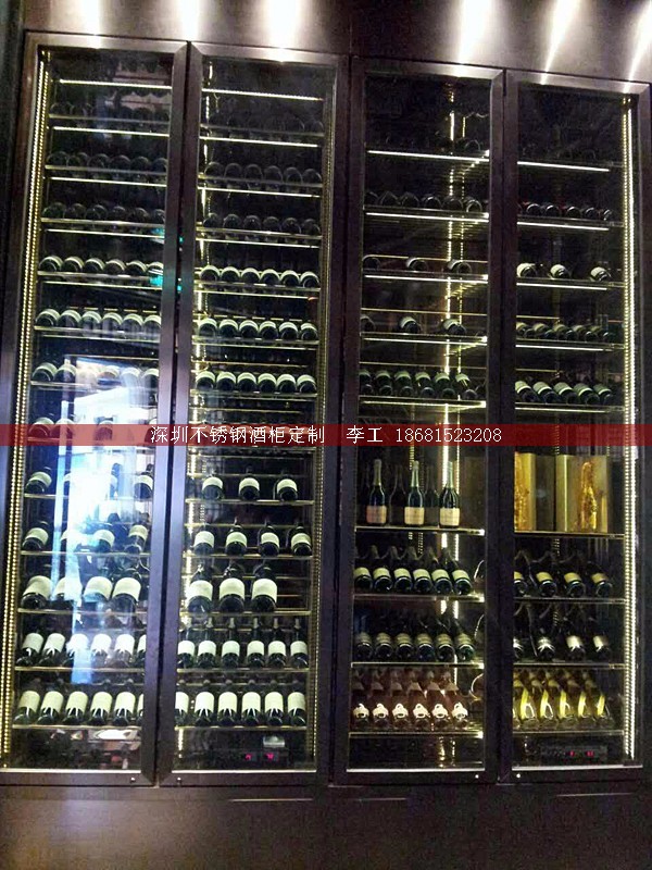 不銹鋼酒柜定制-深圳市蕰莎酒柜酒窖有限公司 李工 186-8152-3208