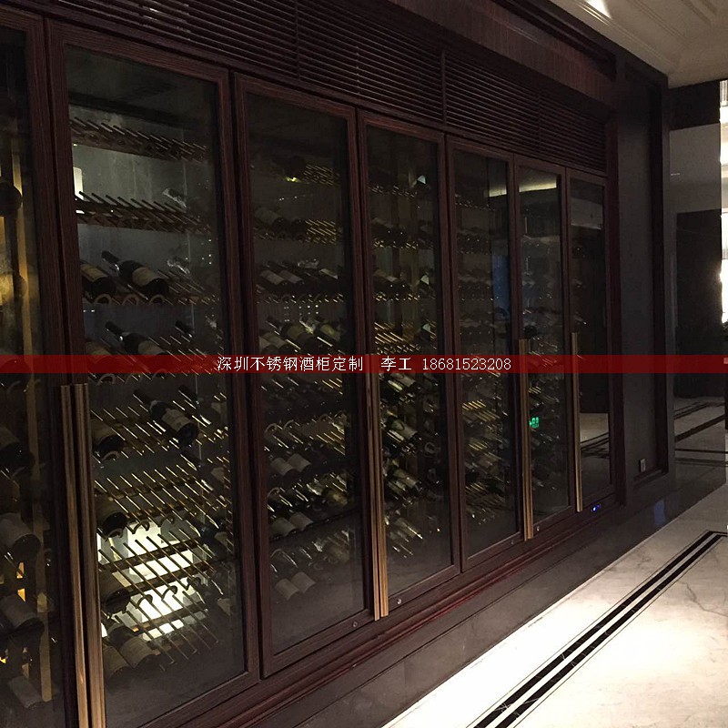 不銹鋼酒柜定制-深圳市蕰莎酒柜酒窖有限公司 李工 186-8152-3208