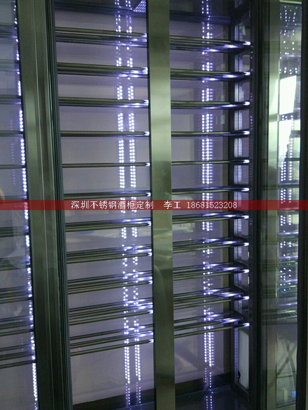 不銹鋼酒柜定制-深圳市蕰莎酒柜酒窖有限公司 李工 186-8152-3208