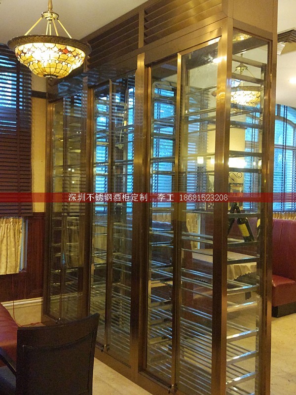 不銹鋼酒柜定制-深圳市蕰莎酒柜酒窖有限公司 李工 186-8152-3208