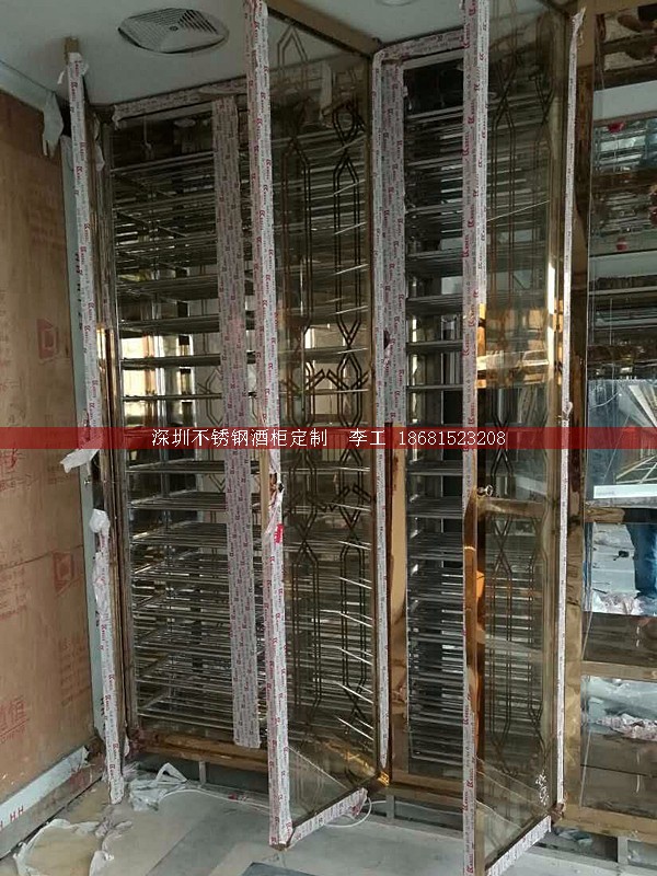 不銹鋼酒柜定制-深圳市蕰莎酒柜酒窖有限公司 李工 186-8152-3208