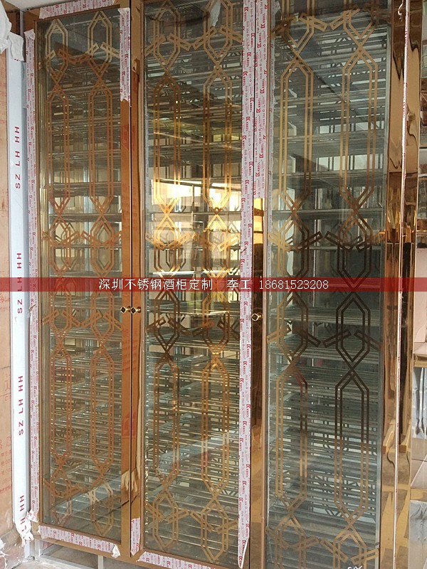 不銹鋼酒柜定制-深圳市蕰莎酒柜酒窖有限公司 李工 186-8152-3208