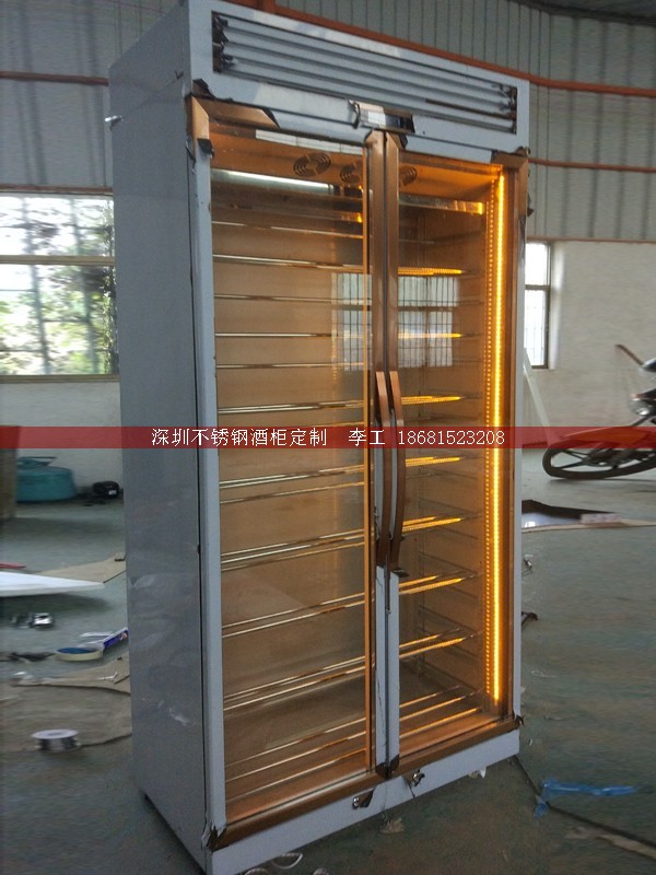 不銹鋼酒柜定制-深圳市蕰莎酒柜酒窖有限公司 李工 186-8152-3208