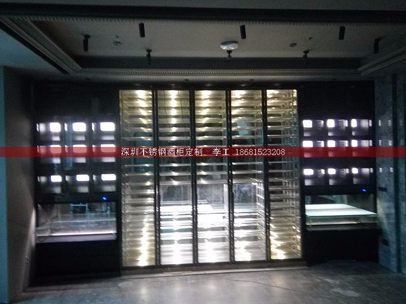 不銹鋼酒柜定制-深圳市蕰莎酒柜酒窖有限公司 李工 186-8152-3208