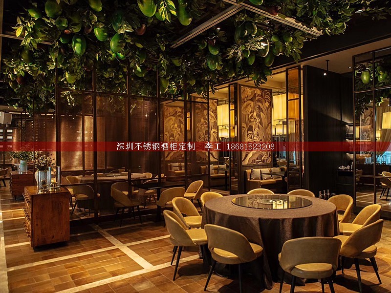 不銹鋼酒柜定制-深圳市蕰莎酒柜酒窖有限公司 李工 186-8152-3208