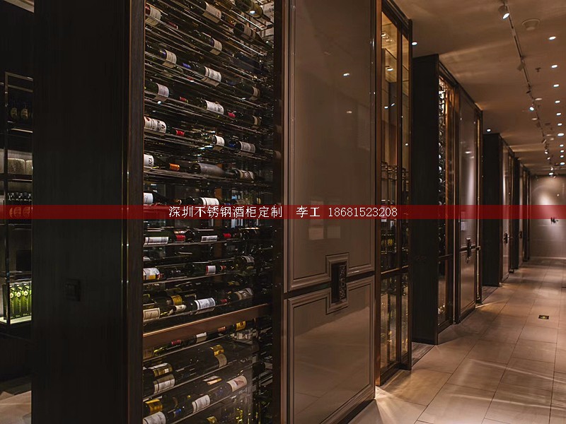 不銹鋼酒柜定制-深圳市蕰莎酒柜酒窖有限公司 李工 186-8152-3208