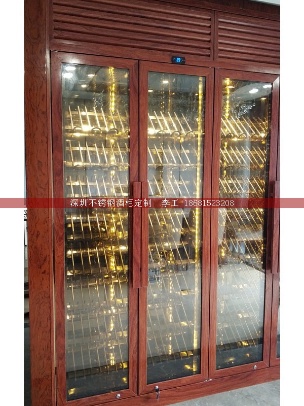 不銹鋼酒柜定制-深圳市蕰莎酒柜酒窖有限公司 李工 186-8152-3208