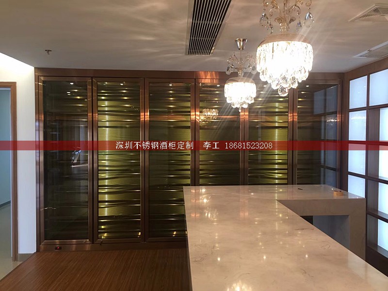 不銹鋼酒柜定制-深圳市蕰莎酒柜酒窖有限公司 李工 186-8152-3208