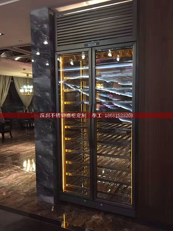 不銹鋼酒柜定制-深圳市蕰莎酒柜酒窖有限公司 李工 186-8152-3208
