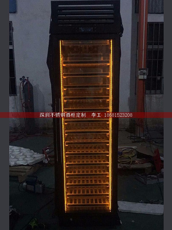 不銹鋼酒柜定制-深圳市蕰莎酒柜酒窖有限公司 李工 186-8152-3208