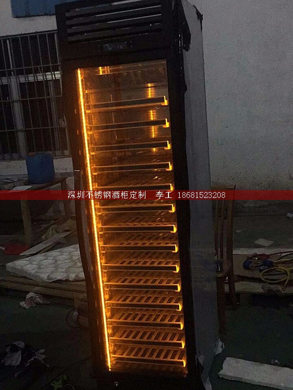 不銹鋼酒柜定制-深圳市蕰莎酒柜酒窖有限公司 李工 186-8152-3208