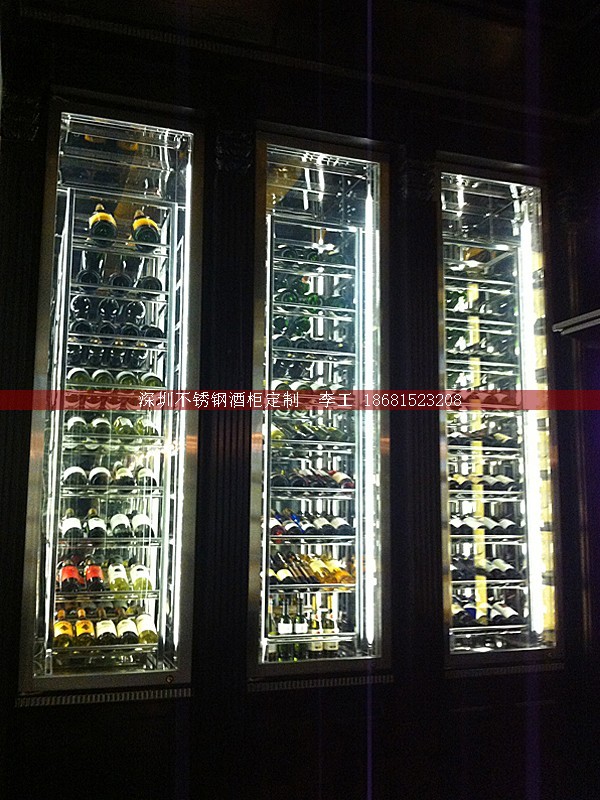不銹鋼酒柜定制-深圳市蕰莎酒柜酒窖有限公司 李工 186-8152-3208