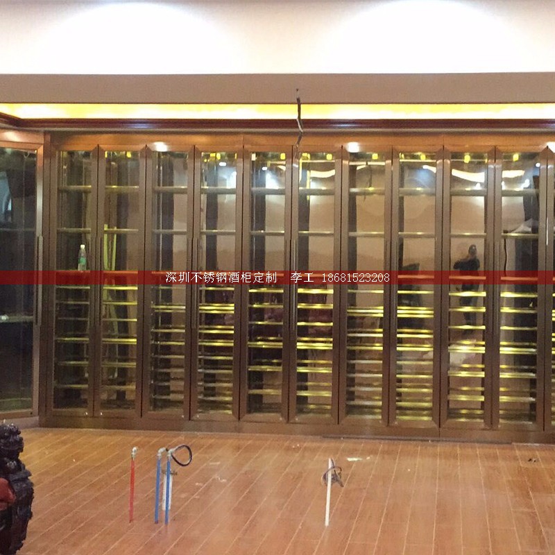 不銹鋼酒柜定制-深圳市蕰莎酒柜酒窖有限公司 李工 186-8152-3208